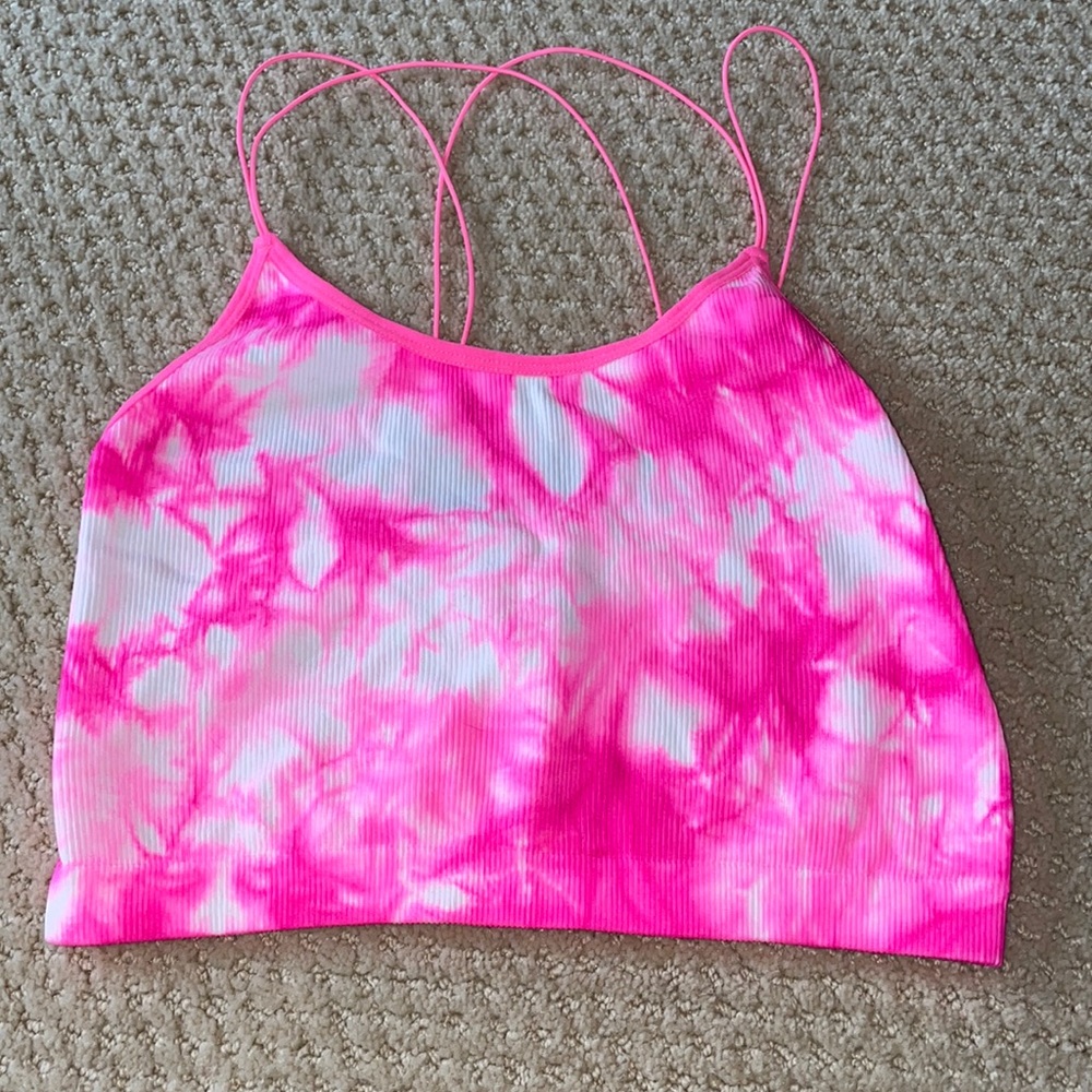 Tie dye crop top